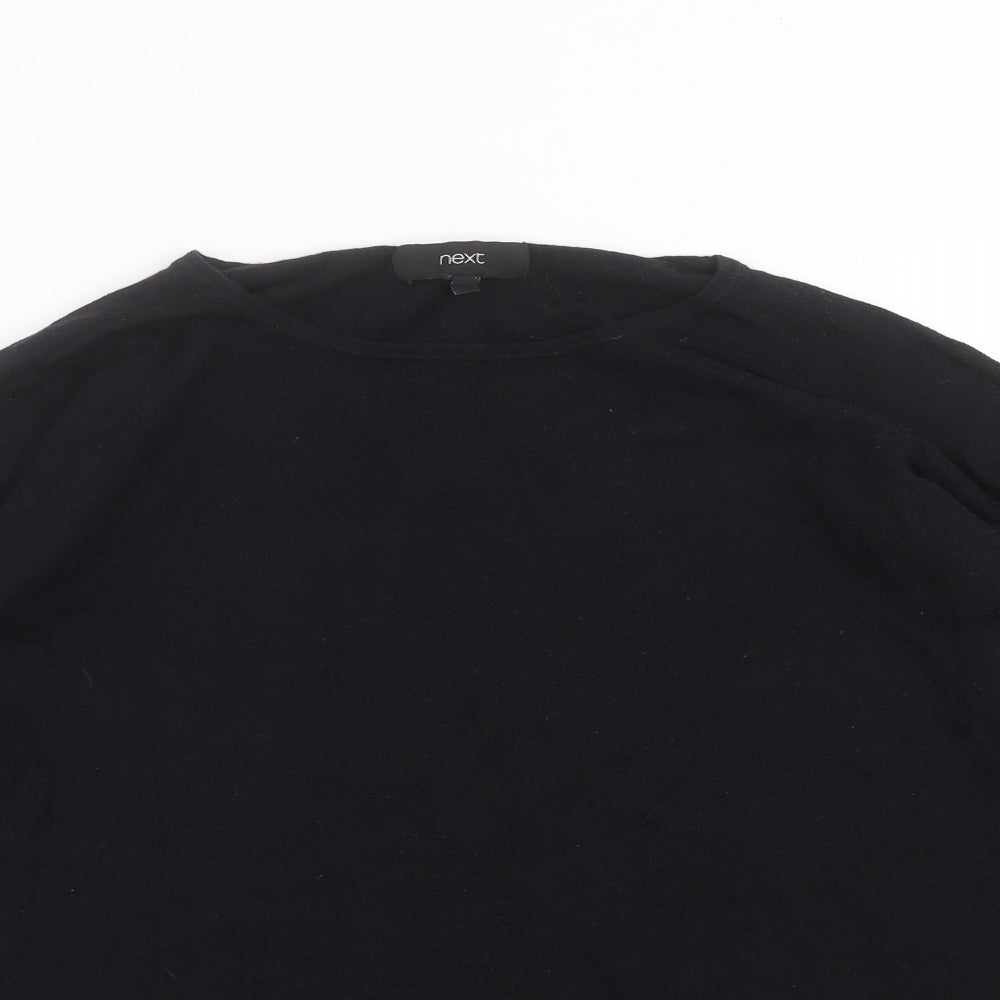 Womens UK Size 12 NEXT Black Pullover Jumper