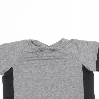 SOULUXE Girls Grey   Basic T-Shirt Size 8-9 Years  - sports top