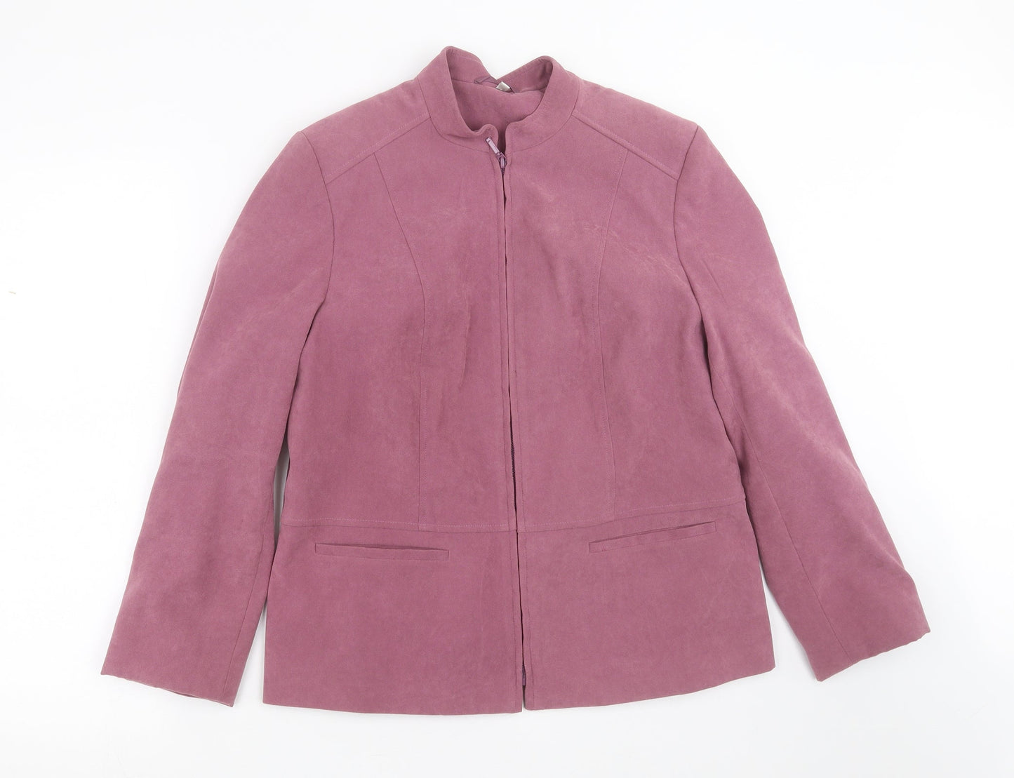 Womens UK Size 14 ISLE Purple Jacket
