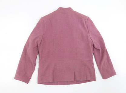 Womens UK Size 14 ISLE Purple Jacket