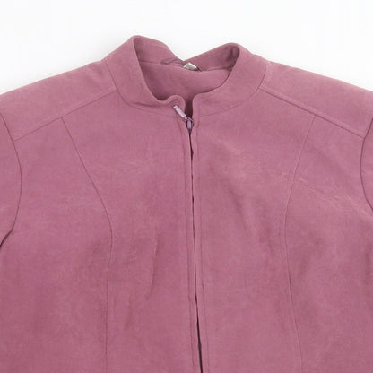 Womens UK Size 14 ISLE Purple Jacket
