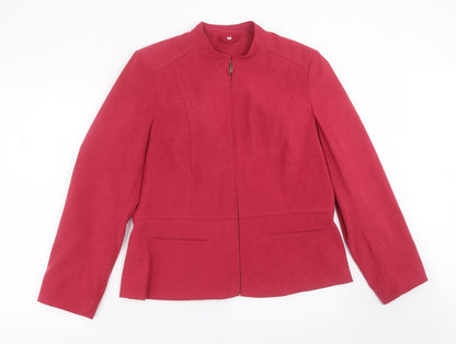 Womens UK Size 14 EWM Pink Jacket