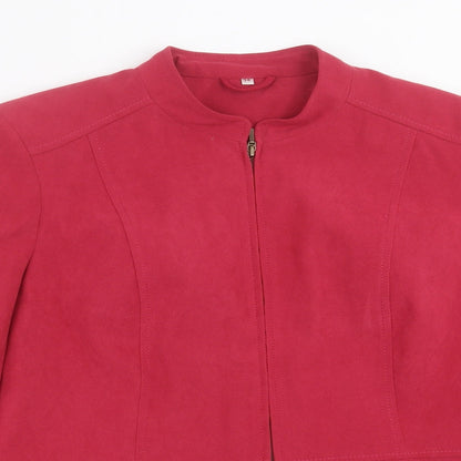 Womens UK Size 14 EWM Pink Jacket