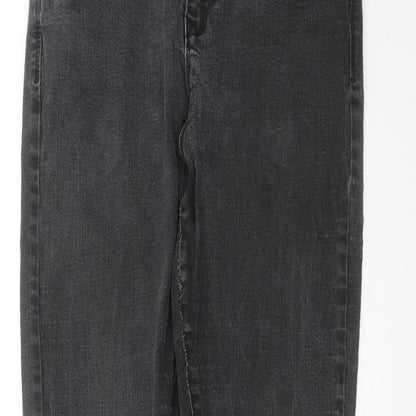 Primark Womens Grey  Denim Skinny Jeans Size 12 L29 in