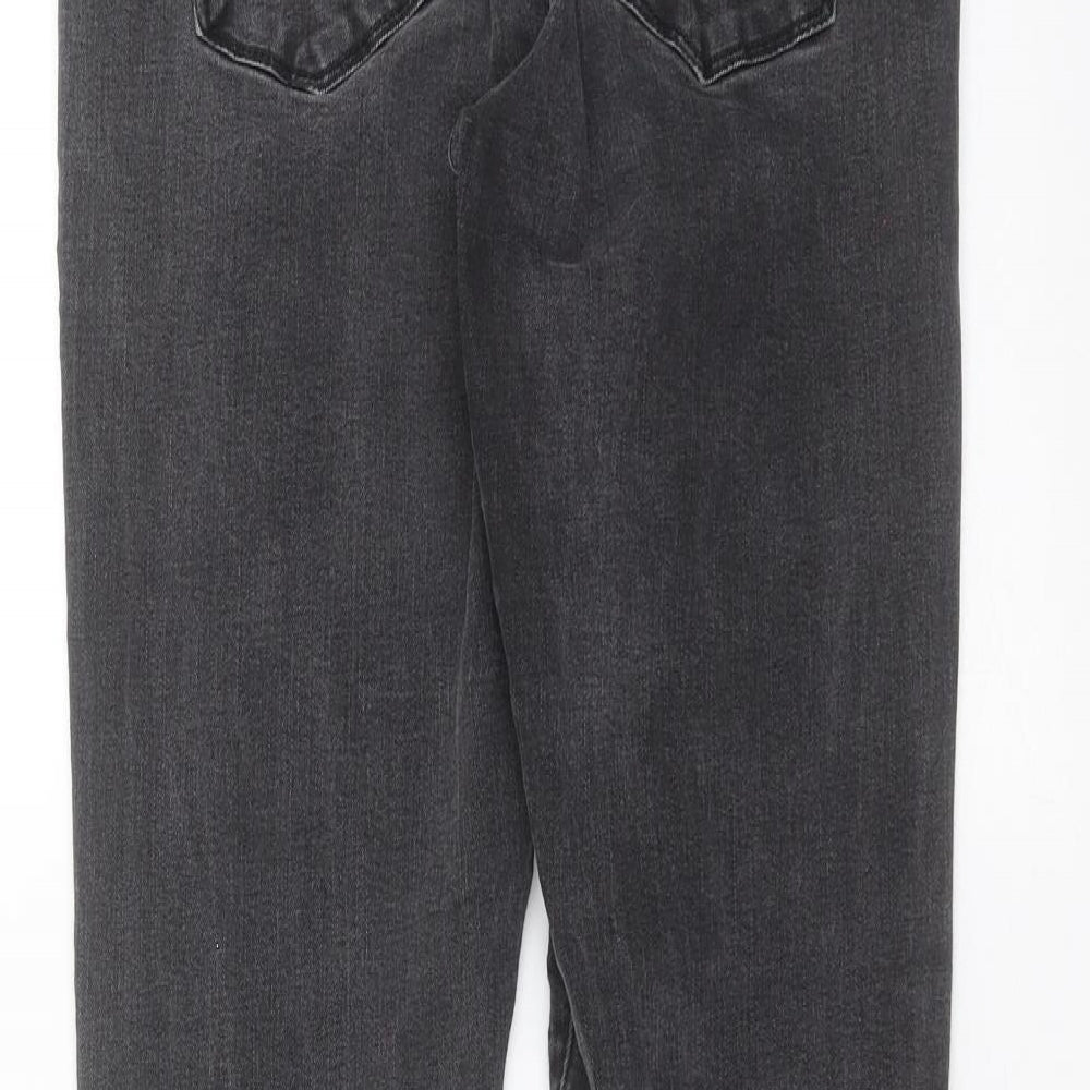 Primark Womens Grey  Denim Skinny Jeans Size 12 L29 in