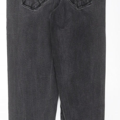 Primark Womens Grey  Denim Skinny Jeans Size 12 L29 in