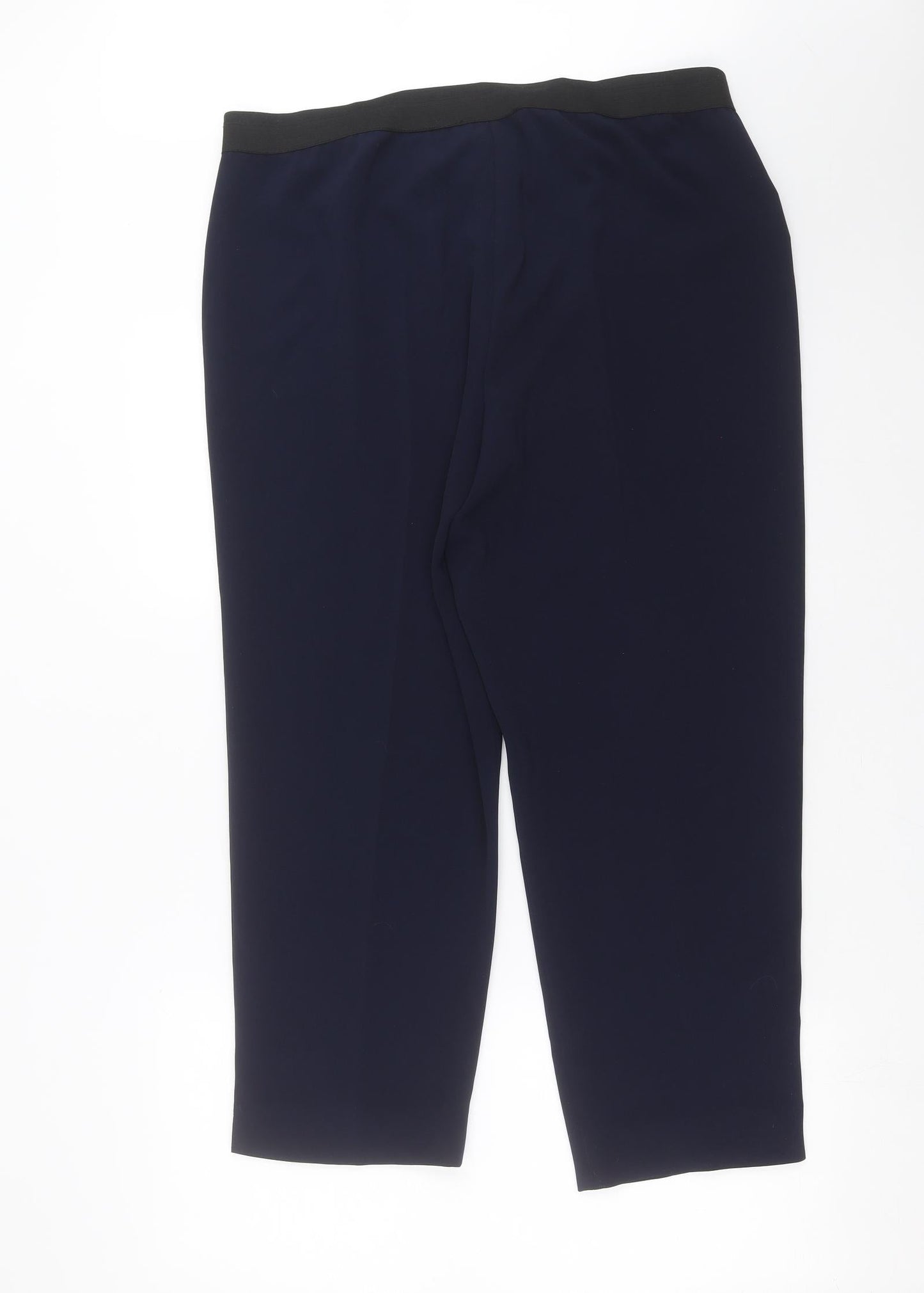Domina Womens Blue   Trousers  Size 16 L27 in