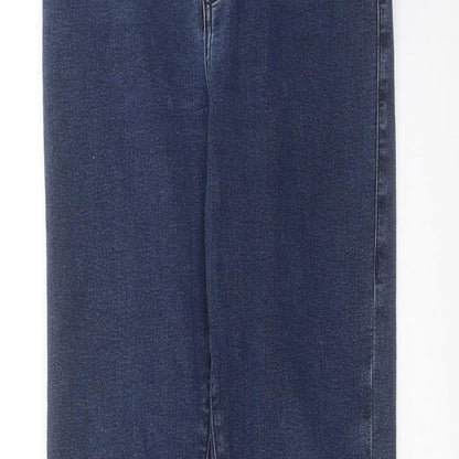 Topshop Womens Blue  Denim Skinny Jeans Size 24 in L29 in