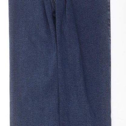 Topshop Womens Blue  Denim Skinny Jeans Size 24 in L29 in