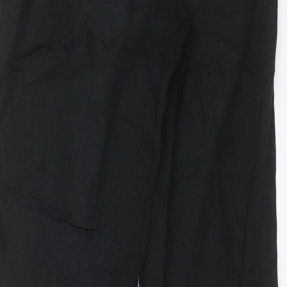 Womens UK Size 10 H&M Regular Fit  Black Trousers