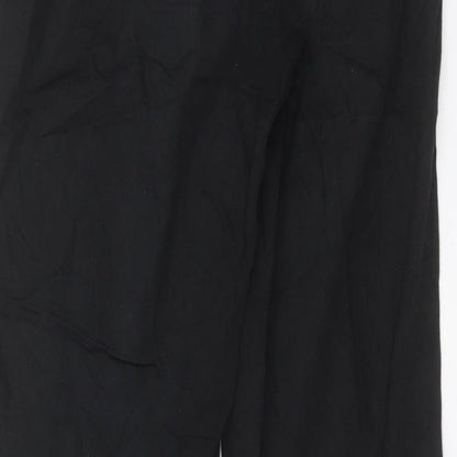 Womens UK Size 10 H&M Regular Fit  Black Trousers