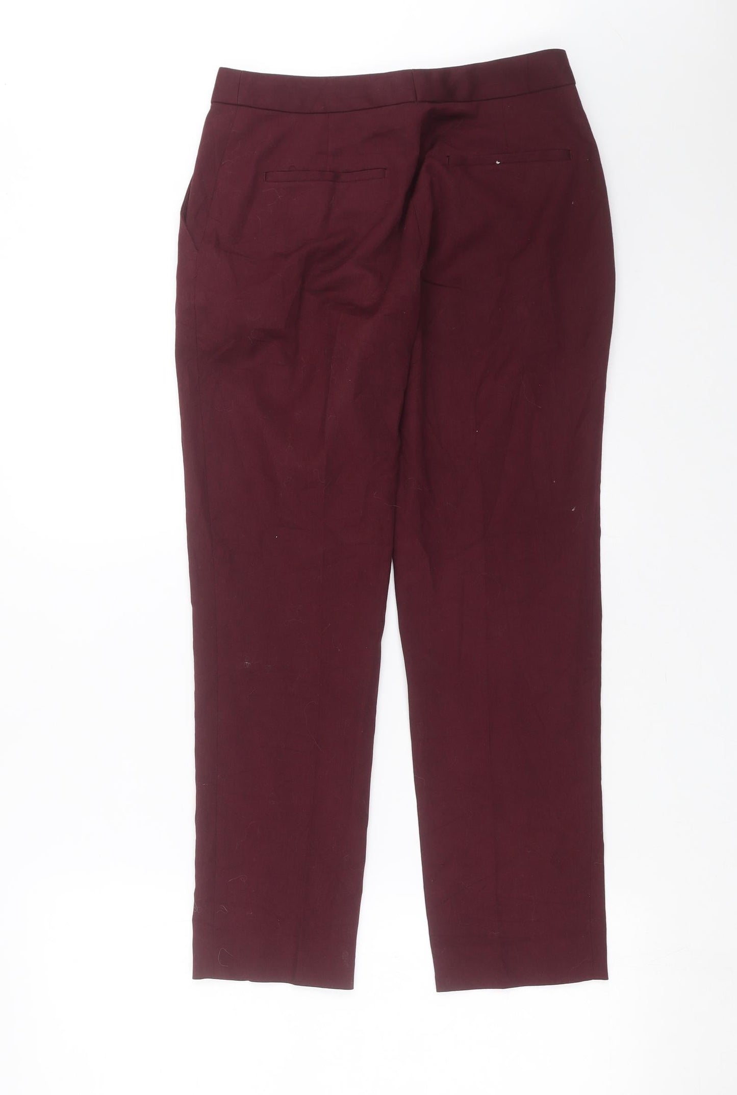 Topshop Womens Purple   Trousers  Size 8 L26 in