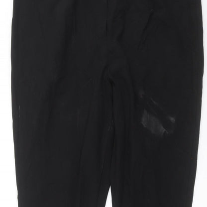 Womens UK Size 14 Marks and Spencer Slim Fit  Black Trousers