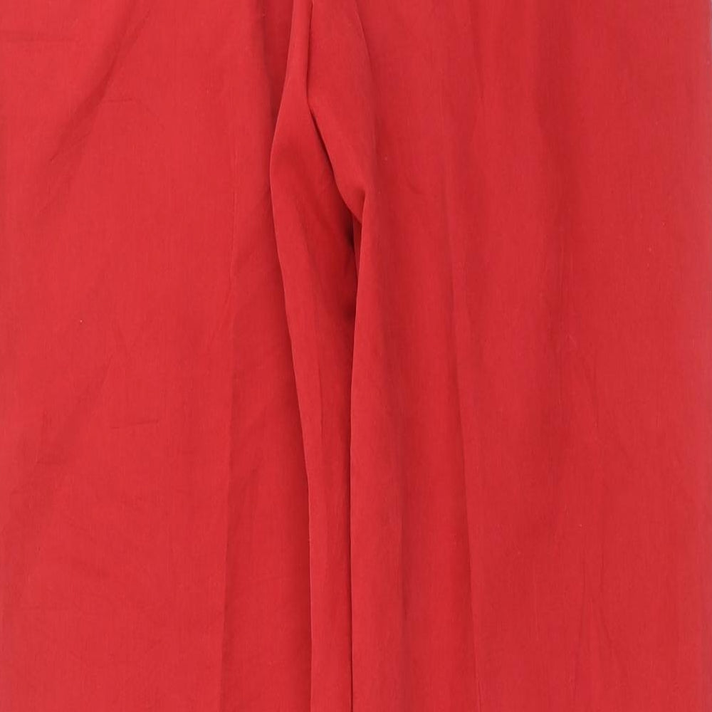 Katia Womens Red   Trousers  Size 12 L27 in