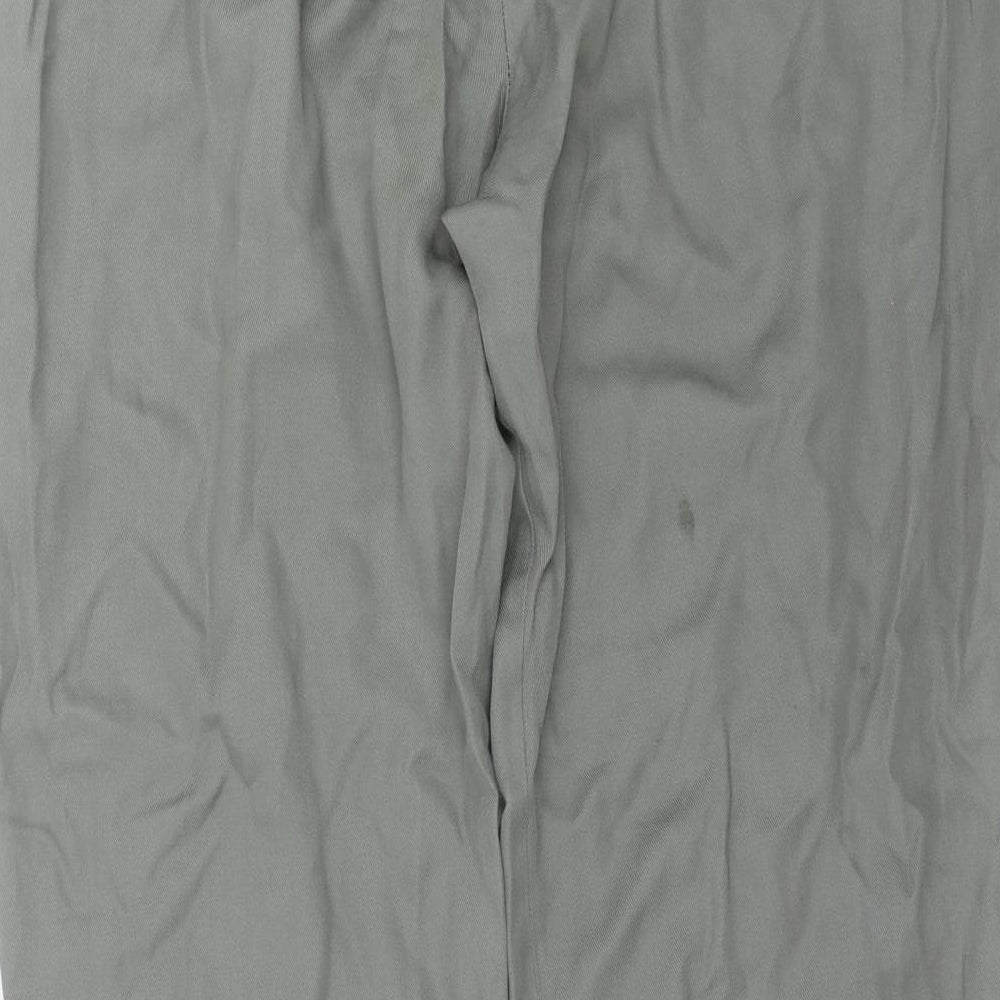 Womens UK Size 12 French Connection Regular Fit  Green Trousers