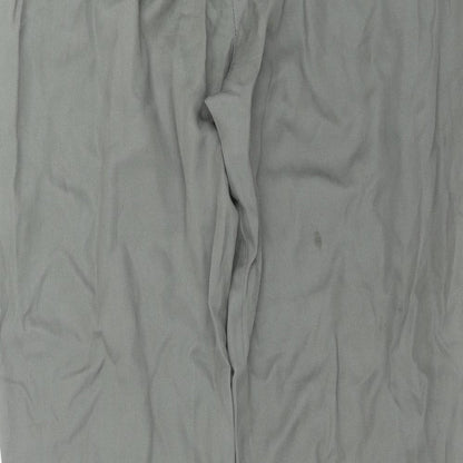 Womens UK Size 12 French Connection Regular Fit  Green Trousers