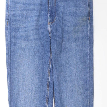 Primark Womens Blue  Denim Skinny Jeans Size 8 L28 in