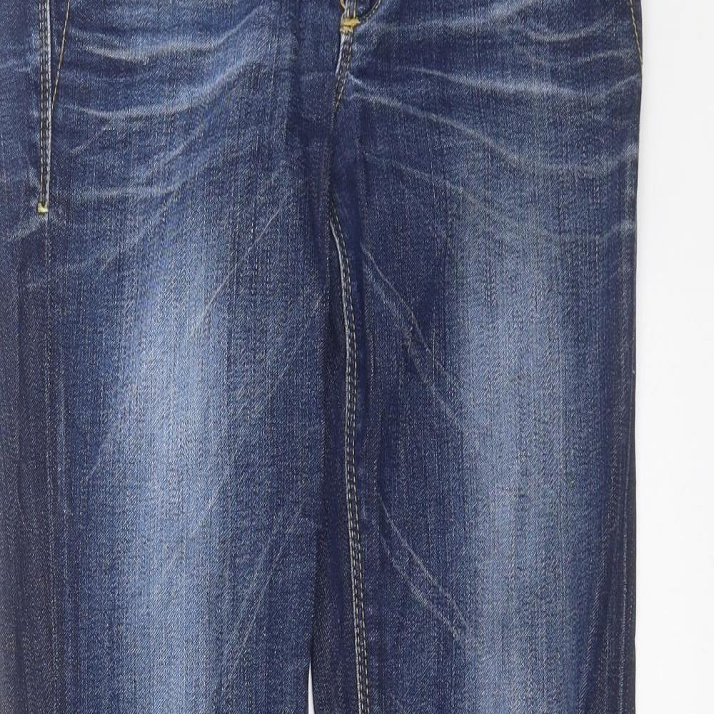 Only Womens Blue  Denim Straight Jeans Size 27 in L29 in