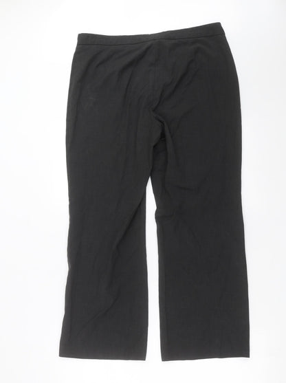 Womens UK Size 14 Marks and Spencer Regular Fit  Grey Trousers