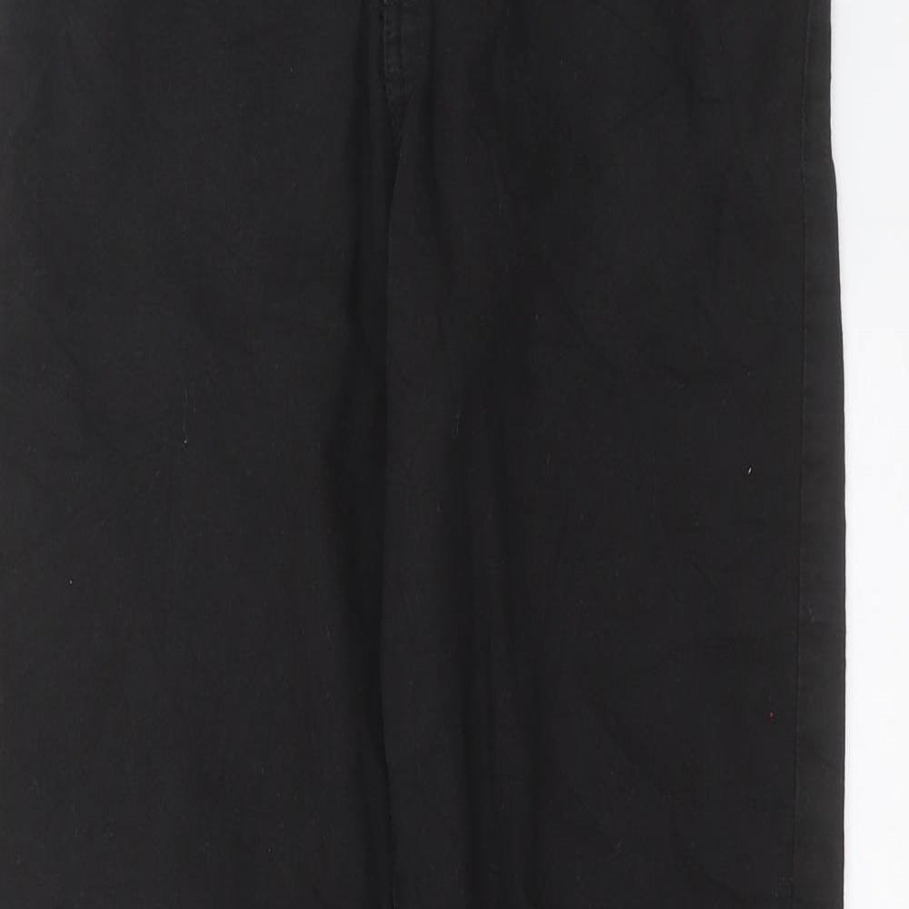 Bershka Womens Black  Denim Skinny Jeans Size 8 L28 in