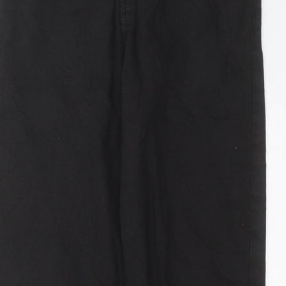 Bershka Womens Black  Denim Skinny Jeans Size 8 L28 in