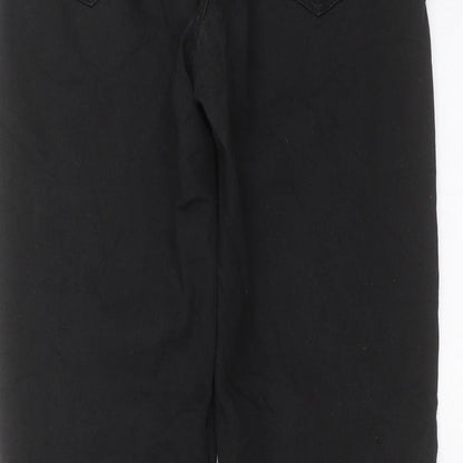 Bershka Womens Black  Denim Skinny Jeans Size 8 L28 in