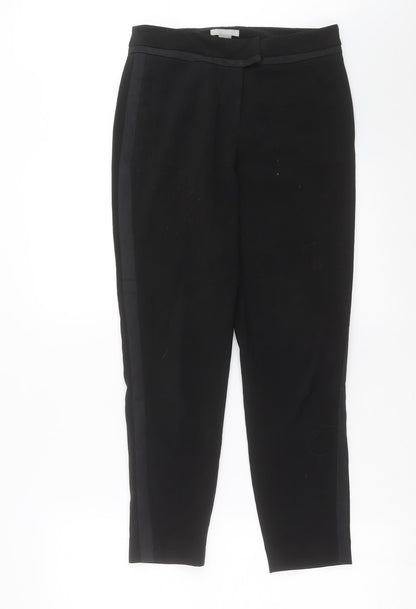 Womens UK Size 6 H&M Slim Fit  Black Trousers