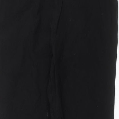 Womens UK Size 6 Papaya Slim Fit  Black Trousers
