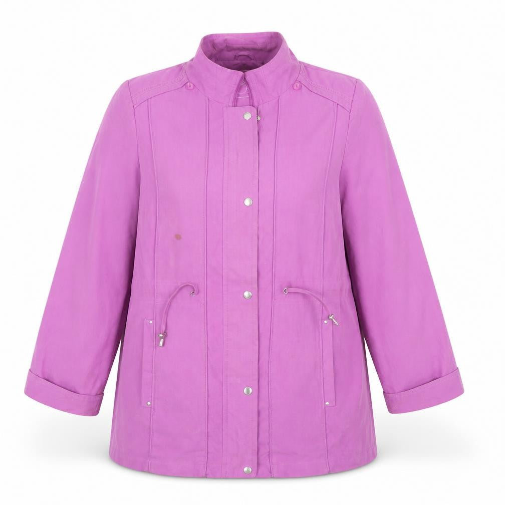 BM Womens Purple   Parka Coat Size L