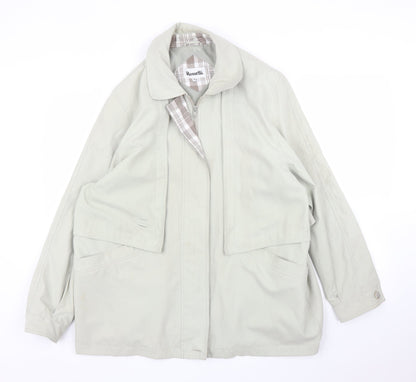 Womens UK Size 20 Rossetti Green Overcoat