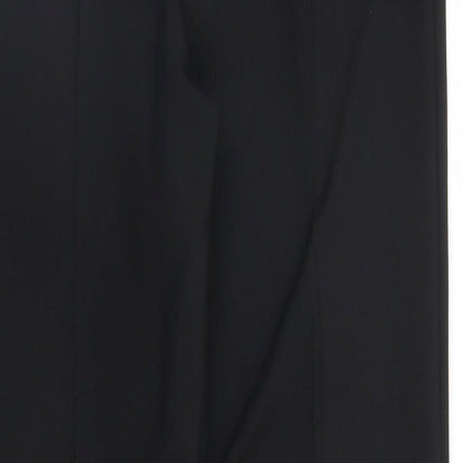Womens UK Size 16 Papaya Regular Fit  Black Trousers
