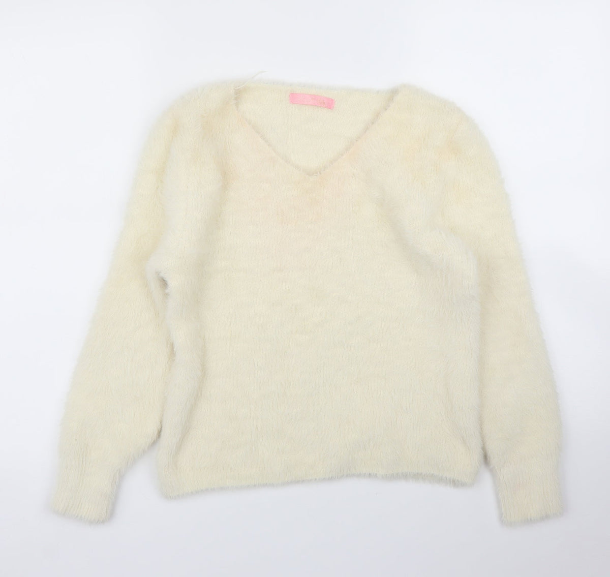 Additional front view of Isabella women’s ivory jumper, size S