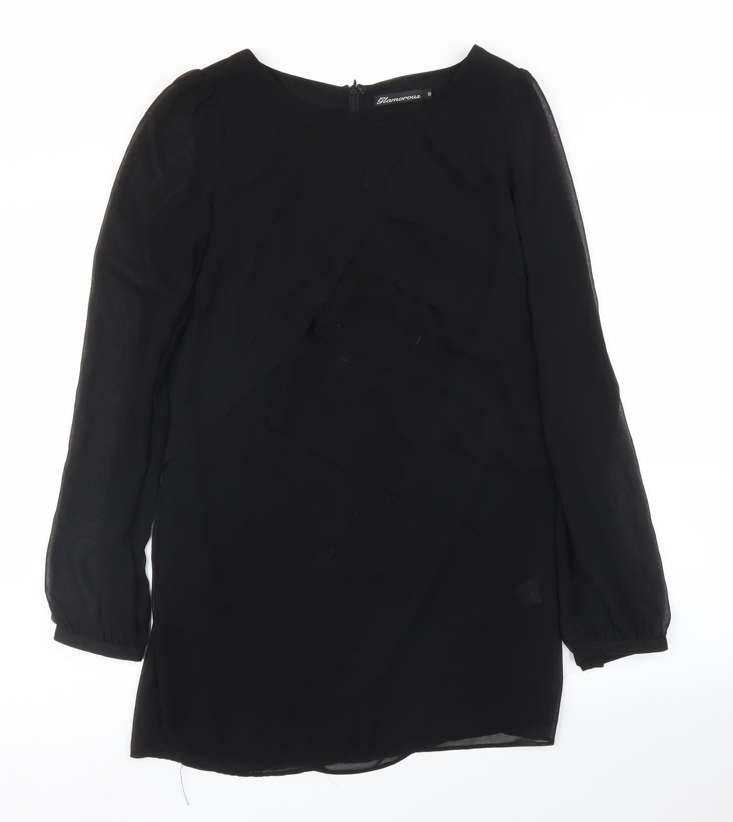 Glamorous Womens Black   Shift  Size 10