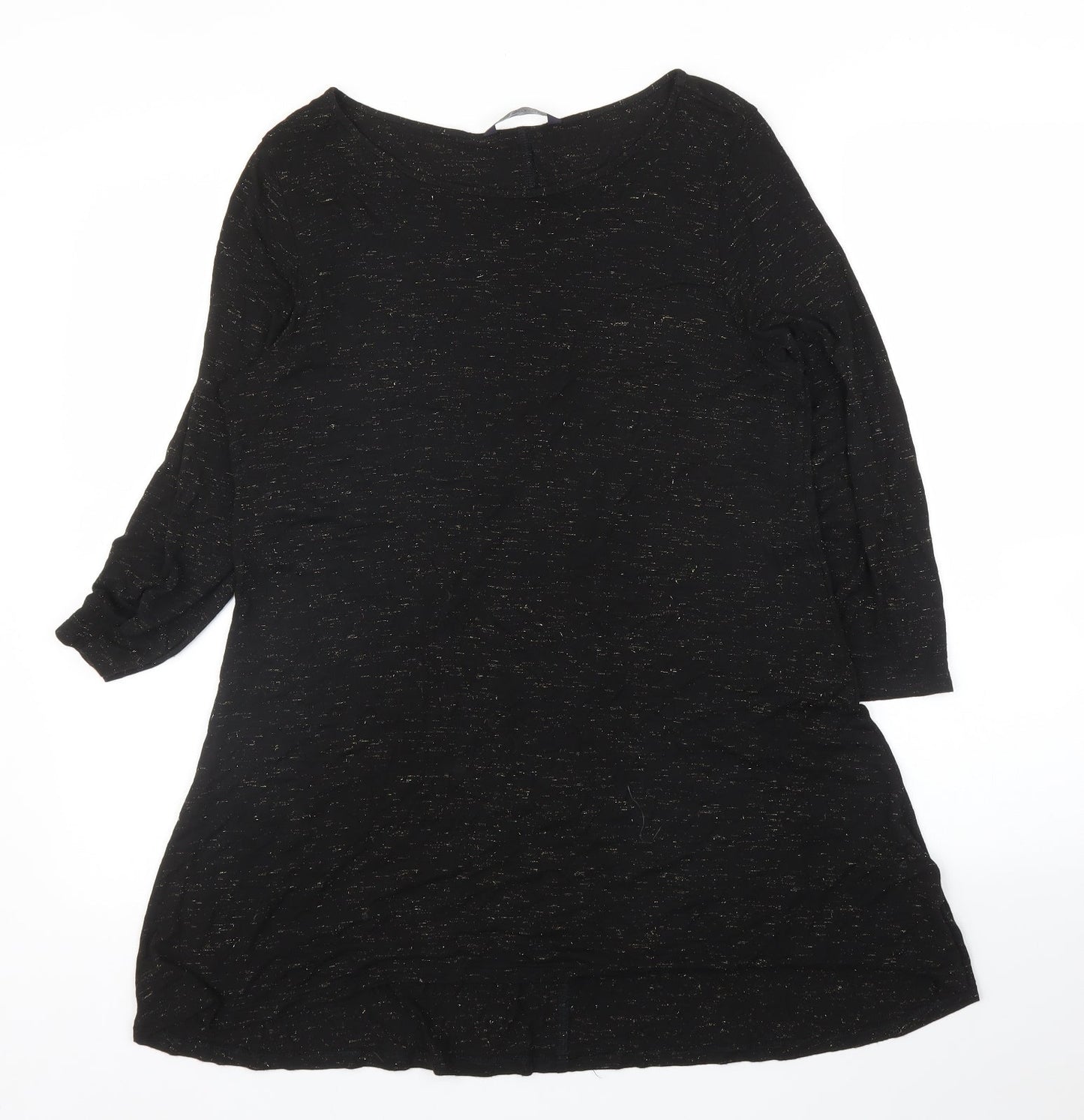 M&S Womens Black   Fit & Flare  Size 4