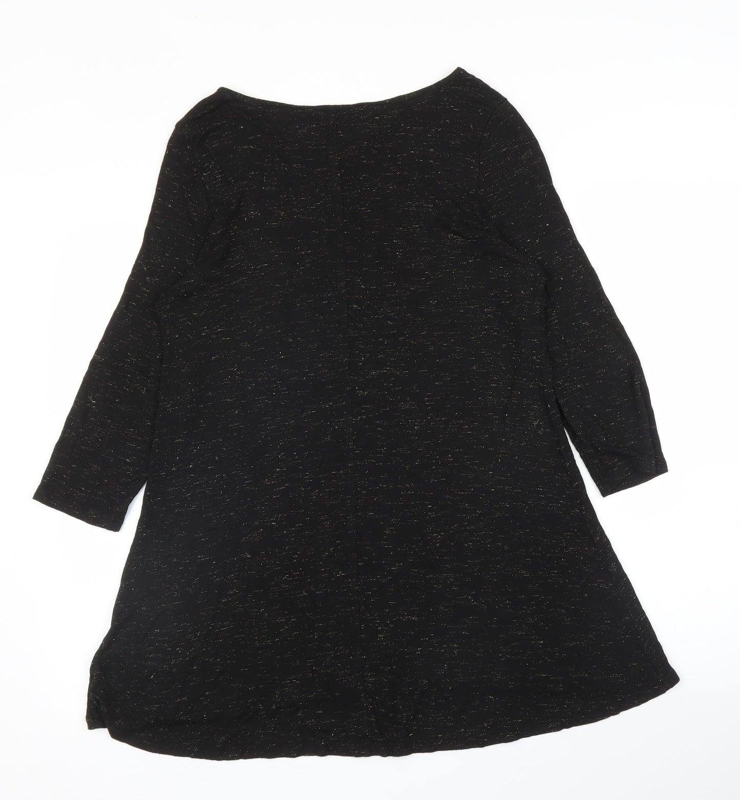 M&S Womens Black   Fit & Flare  Size 4