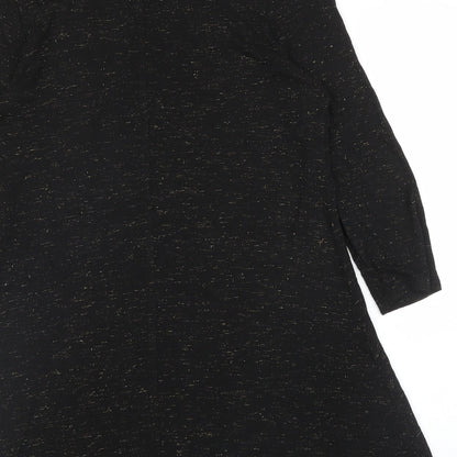 M&S Womens Black   Fit & Flare  Size 4