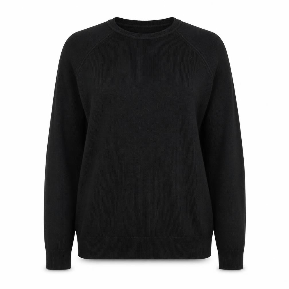 Womens UK Size 14 Papaya Black Pullover Jumper