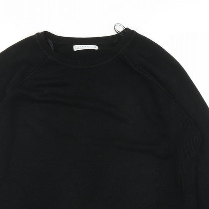 Womens UK Size 14 Papaya Black Pullover Jumper