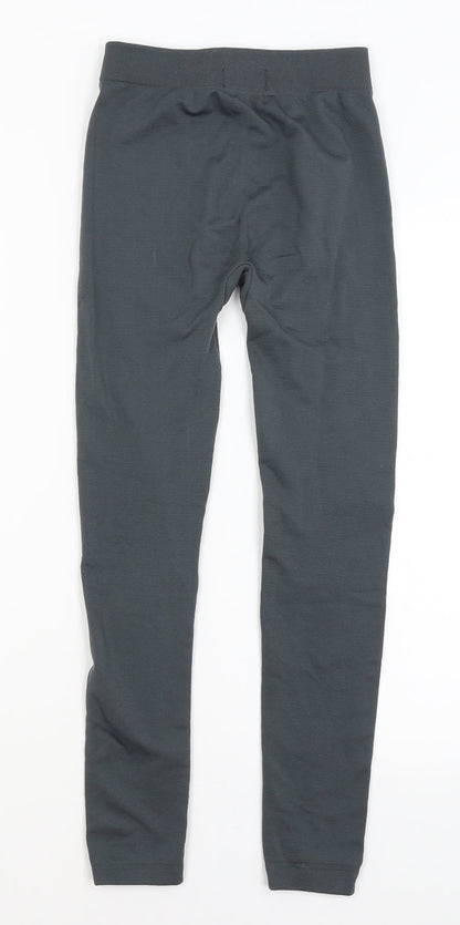 Frock Me Womens Grey   Capri Leggings Size S L25 in