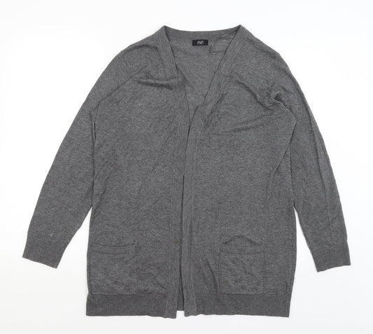 F&F Womens Grey   Shrug Jumper Size 16