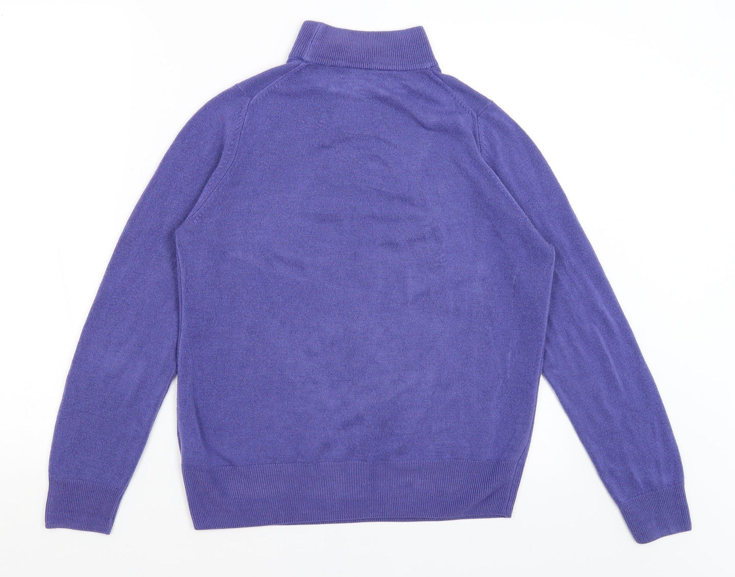 Womens UK Size 12 M&S Purple Pullover Jumper