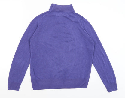 Womens UK Size 12 M&S Purple Pullover Jumper