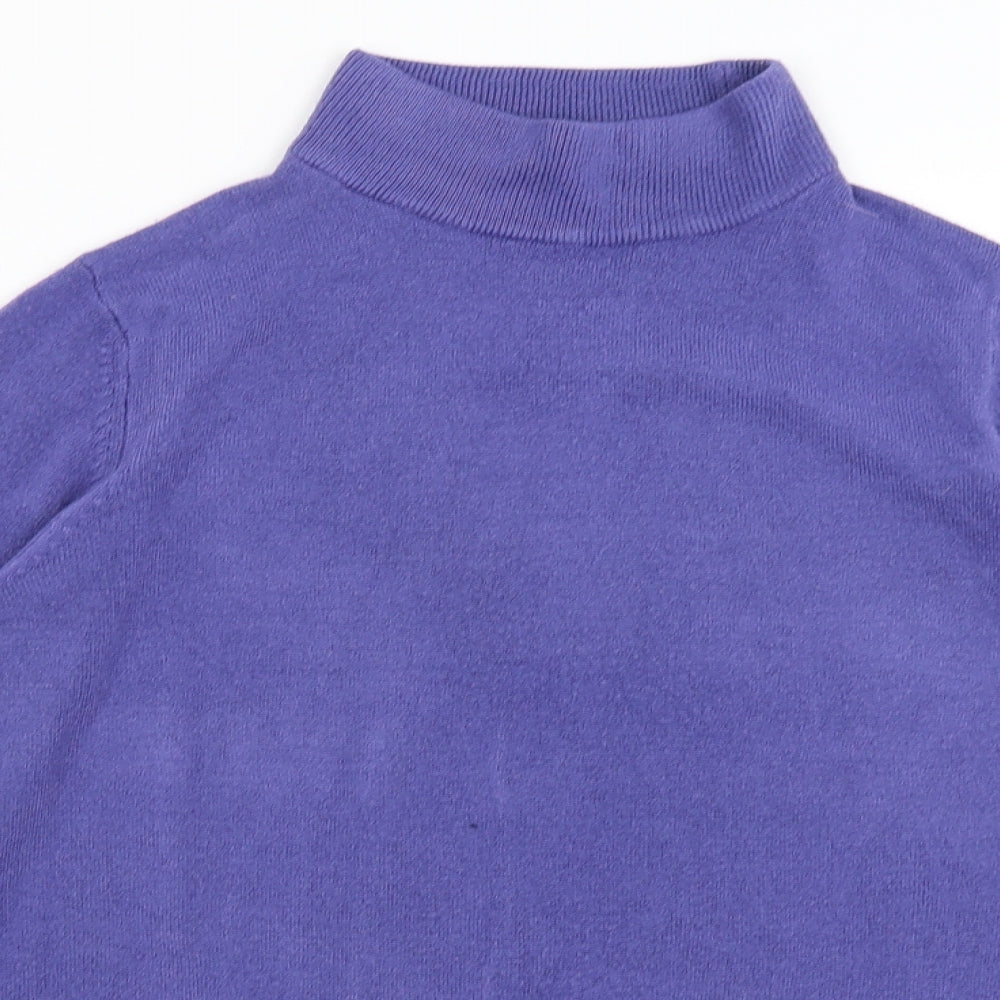 Womens UK Size 12 M&S Purple Pullover Jumper