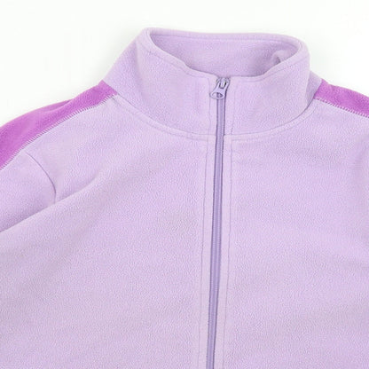 Womens UK Size 10 Maine Pink Full Zip Jumper