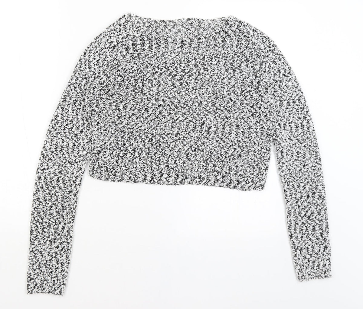 Womens UK Size M Divided Grey Pullover Jumper