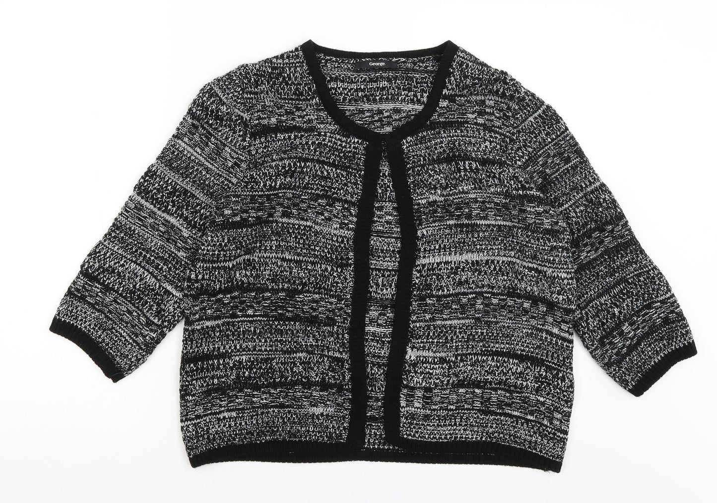 George Womens Grey   Shrug Jumper Size 16