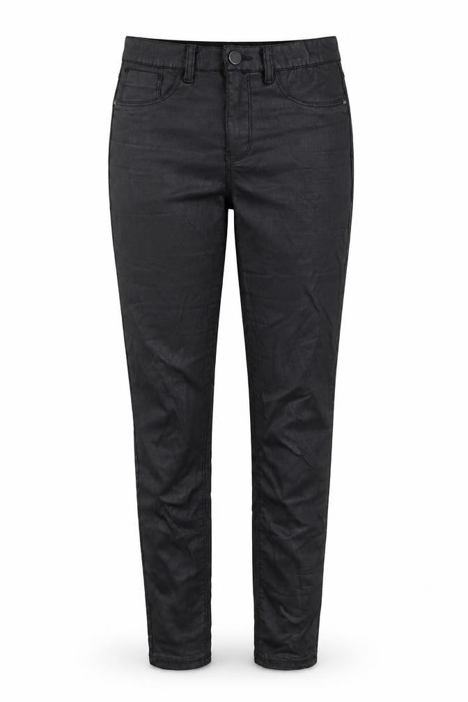 Womens UK Size 8 Denim Co Regular Fit  Black Trousers