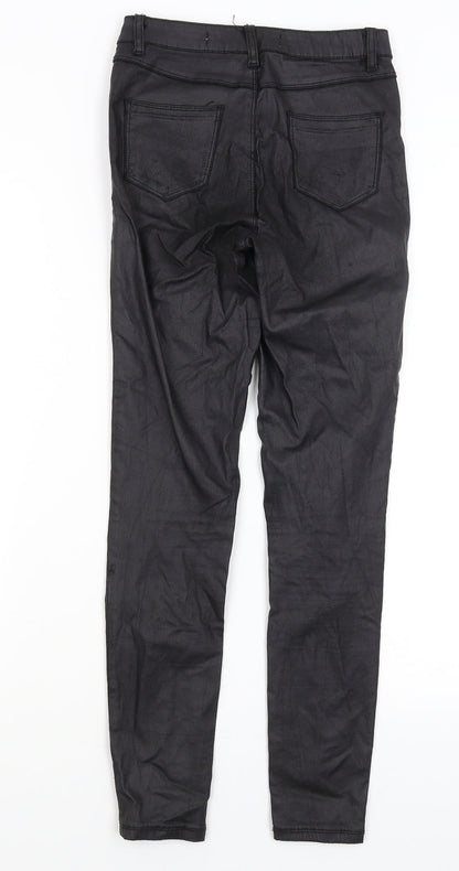 Denim Co Womens Black   Trousers  Size 8 L27.5 in