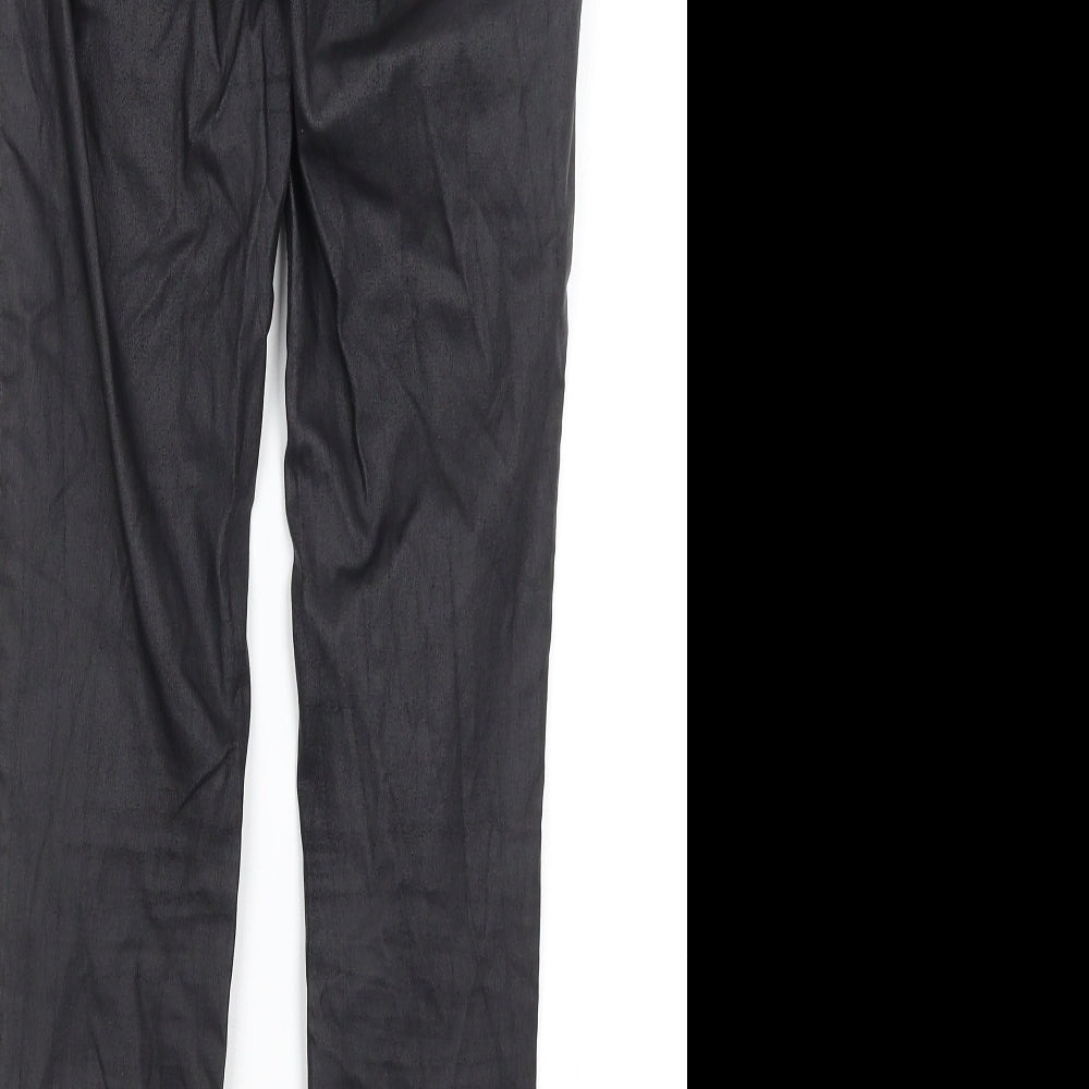 Denim Co Womens Black   Trousers  Size 8 L27.5 in