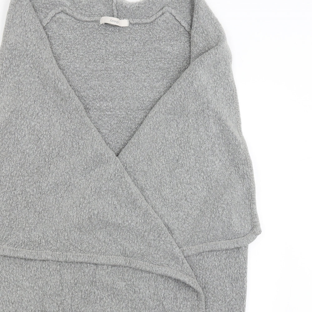 George Womens Grey   Shrug Jumper Size L